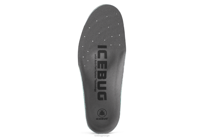 innleggssåler komfort høy kull tilbehør 28ZN99 Icebug unisex