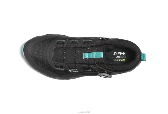 rover mid rb9x gtx sort/mint fottøy 28ZN51 Icebug kvinner