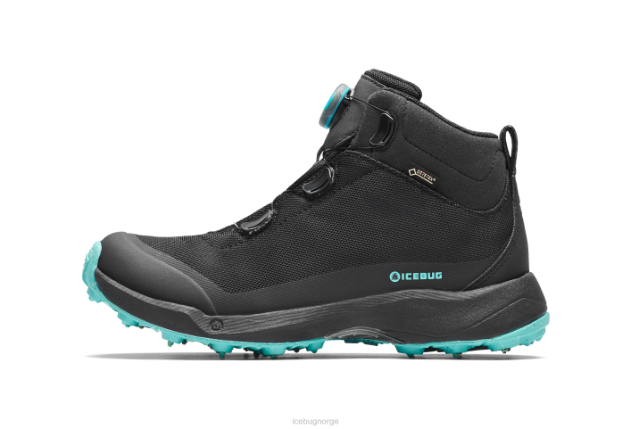 stavre bugrip gtx svart/jade mist fottøy 28ZN56 Icebug kvinner