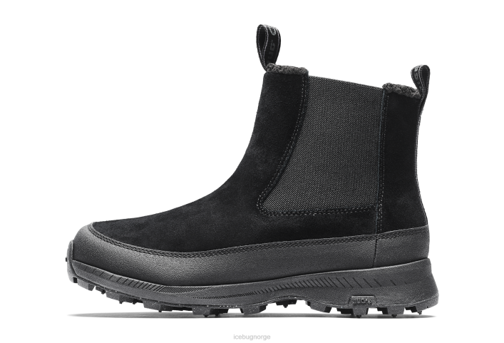 boda bugrip svart fottøy 28ZN42 Icebug kvinner