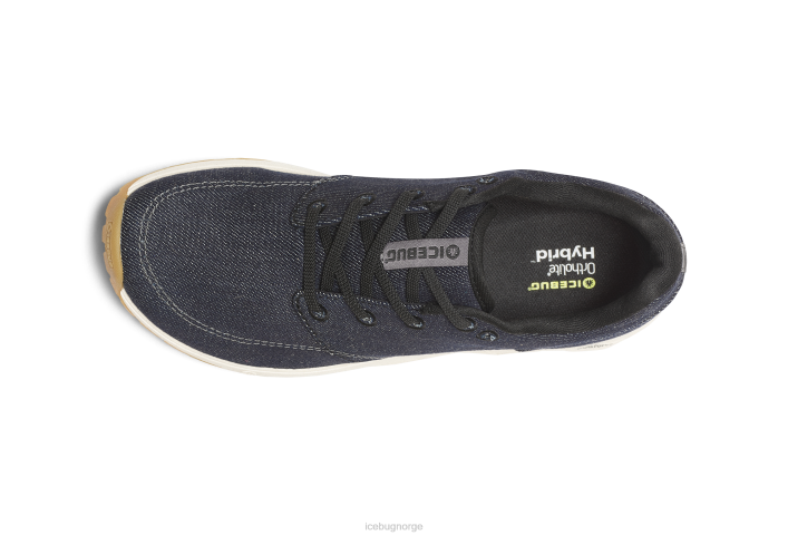 gjenbruk v1 biosole stål blå fottøy 28ZN33 Icebug kvinner