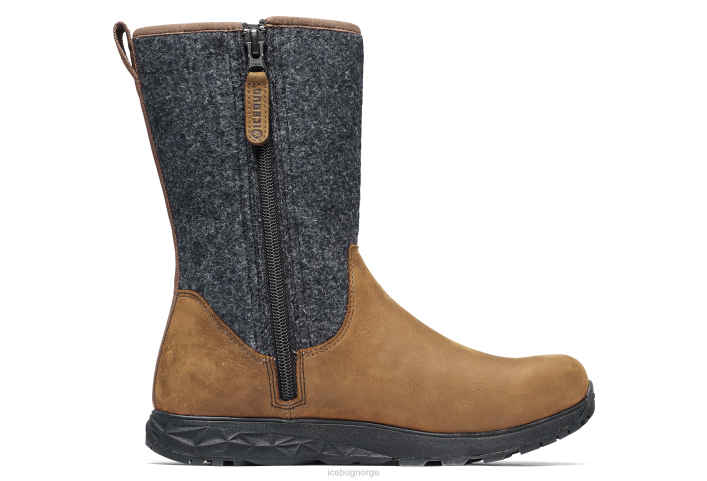 grove ull michelin kaffe/grå fottøy 28ZN40 Icebug kvinner