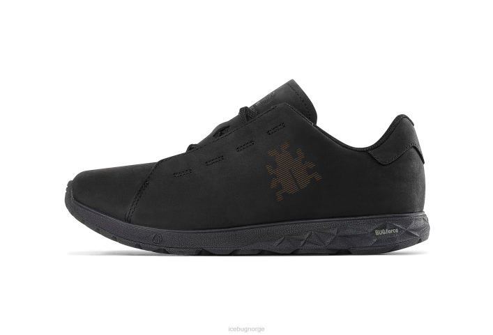 loe biosåle ekte svart fottøy 28ZN26 Icebug kvinner