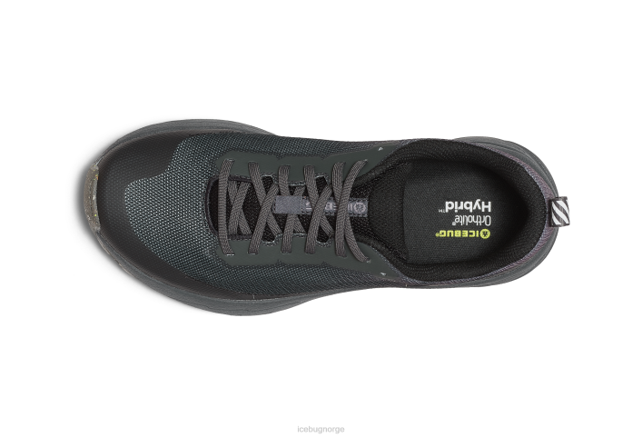 horisont rb9x sort/granitt fottøy 28ZN10 Icebug kvinner