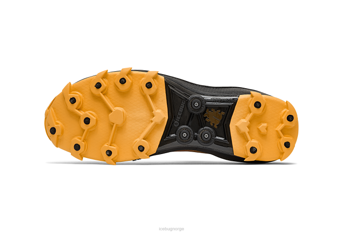 iver5 olx svart/ildoransje fottøy 28ZN9 Icebug kvinner