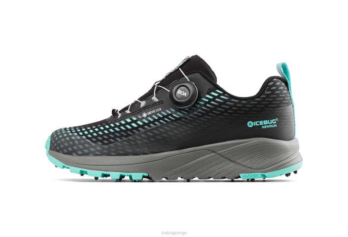 newrun bugrip gtx svart/jade mist fottøy 28ZN11 Icebug kvinner