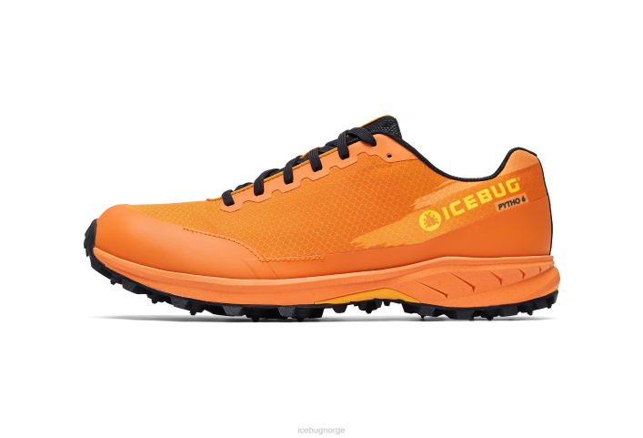 pytho6 bugrip mango/svart fottøy 28ZN12 Icebug kvinner