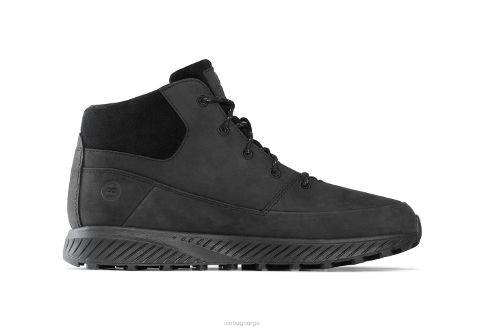 larvik biosåle ekte svart fottøy 28ZN116 Icebug menn