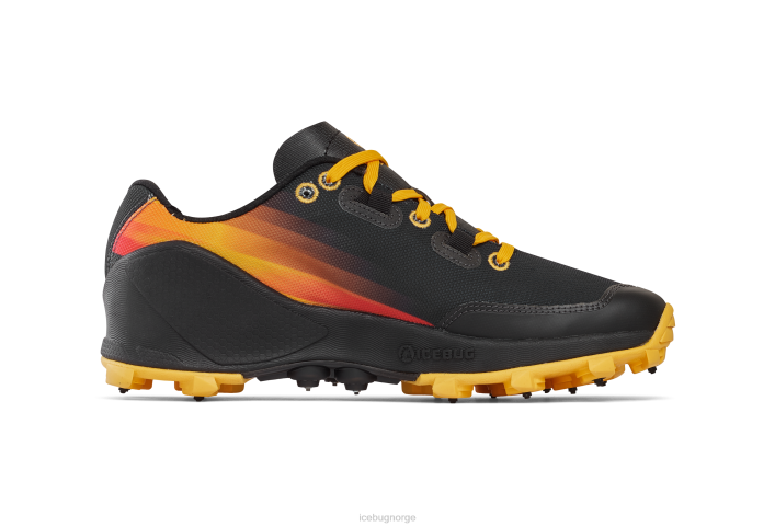 iver5 olx svart/ildoransje fottøy 28ZN71 Icebug menn