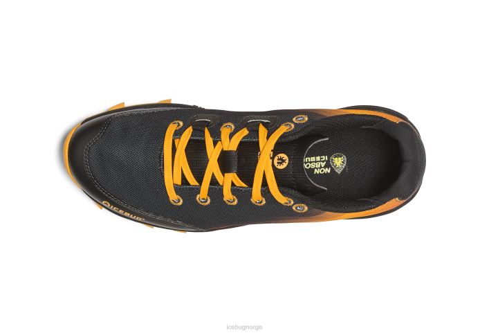 iver5 olx svart/ildoransje fottøy 28ZN71 Icebug menn