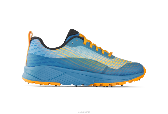 newrun bugrip tåkeblå/oransje fottøy 28ZN76 Icebug menn