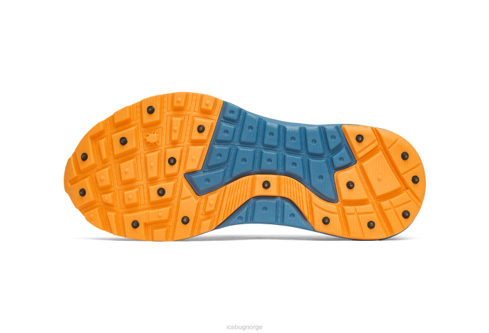 newrun bugrip tåkeblå/oransje fottøy 28ZN76 Icebug menn